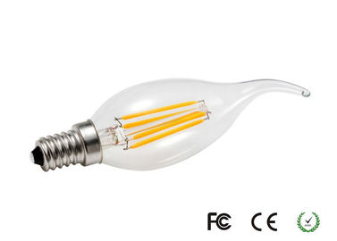 CE exquisito del bulbo de la vela del filamento del vatio LED del zafiro 420lm 4 del arte/Rohs/UL