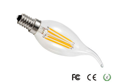 Bulbo de la vela del filamento de C35 E14 4W LED con ángulo de haz de 360 grados