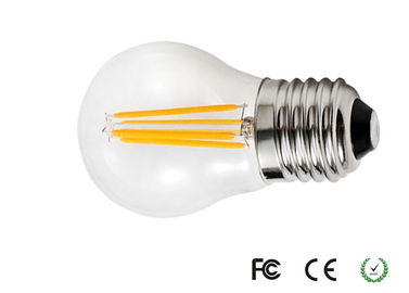 El hogar llevado 4 vatios ahorro de energía de la iluminación de bulbo del filamento de PFC 0,85 llevó bombillas