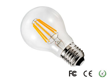 El filamento ahorro de energía de las bombillas del filamento del vintage 6w de la larga vida llevó la lámpara