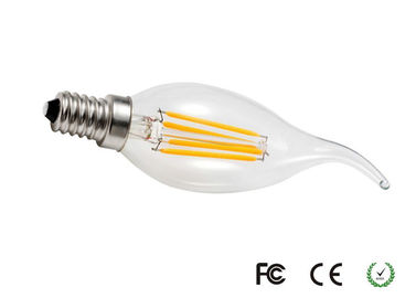 E26 Ra 84 bulbo de la vela del filamento de 4 W LED con CE/los certificados de Rohs