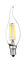 Bombillas de la pequeña vela del tornillo del filamento de la eficacia alta E12S 4W 35*120m m