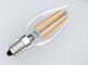 Bulbo natural de la vela del filamento del blanco 5000K CRI85 LED del OEM/del ODM