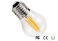 Caliente el filamento blanco Bulb45*75mm de 3000K E26 4W C45 Dimmable LED