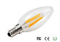 vida útil larga del bulbo de la vela del filamento de 4Watt C35 LED para la iluminación residencial