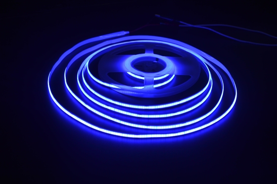Tira flexible de los azules claros de las luces de tira de la MAZORCA LED de la representación de alto color para la decoración casera