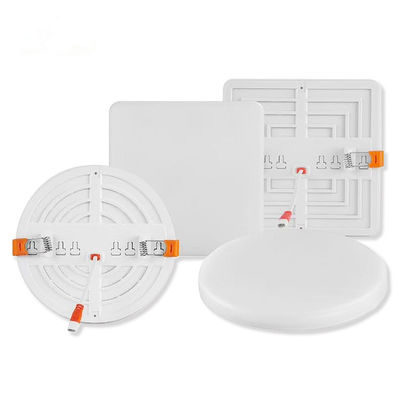 12W Frameless Ip44 90lm/w ahuecado llevó la luz de techo