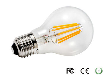 Bulbo del filamento del vatio A60 Dimmable LED del alto rendimiento 6 con ángulo de haz 360º