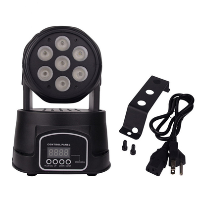 poder clasificado de mudanza 100W de las luces principales del lavado de la etapa de 50Hz 60Hz LED