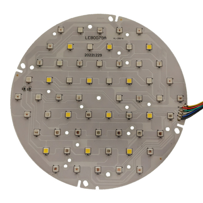LED RGB Par puede iluminar IP20 placa de aluminio para iluminación de escenario