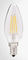 Lámpara de filamento de voltio E12S C35 4W LED del alto rendimiento 110 para las salas de reunión
