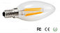 Bulbo ahorro de energía de la vela del filamento de PFC 0,85 E14 4W LED para las salas de estar