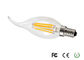 220V / 240V CRI 85 C35 4W Old Fashioned Filament Light Bulbs E14 Φ35*100mm