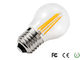 Blanco caliente del bulbo del filamento del alto rendimiento 3000K E27 C45 4W Dimmable LED