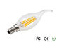 El bulbo de la vela del filamento de E14 4W LED, CE atado/RoH/FCC aprobó la bombilla llevada