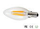 Bulbo comercial de la vela del filamento de E12S 4 W LED con el CE/Rohs/UL certificados