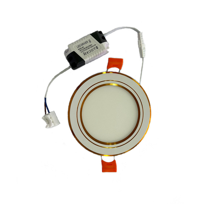 Luces de panel de techo empotradas LED de 9W Aleación de aluminio + PC